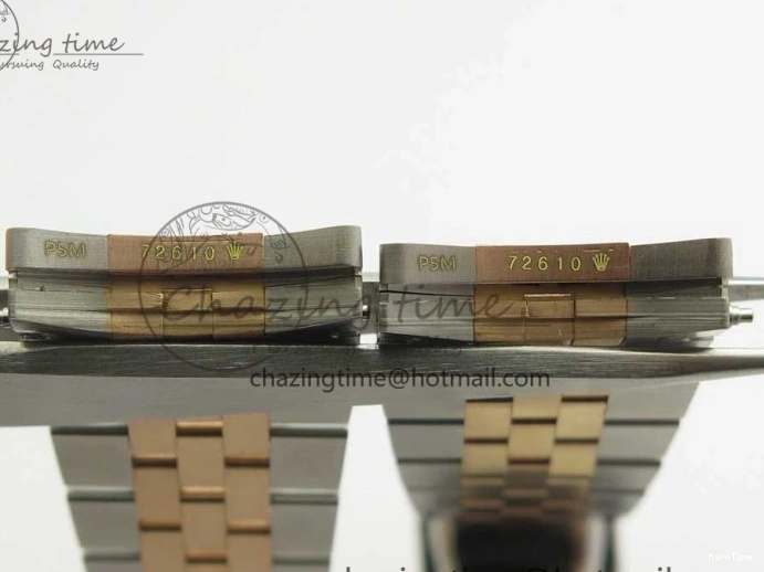 MiroTime 0309 DateJust 36mm 904 SS RG Wrapped 116231 GMF Gray Dial on SS RG Wrapped Jubilee Bracelet A Durable 3276